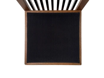 Four Art Deco Modernist High Back Dining Chairs by Architect Caspers, 1920s